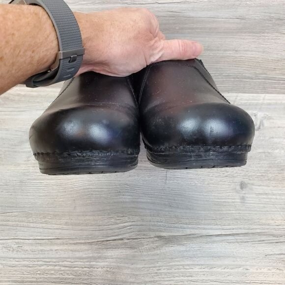 Dansko XP Classic black leather clogs comfort shoe - Picture 5 of 13